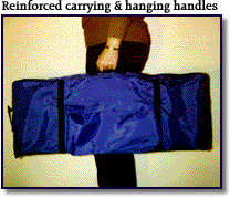 Reinforced carrying  & hanging handles